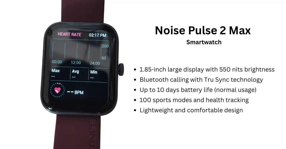 Noise Pulse 2 Max Smartwatch
