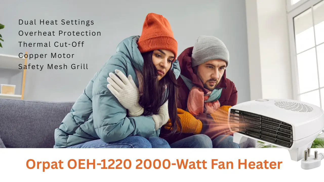 Orpat OEH-1220 2000-Watt Fan Heater