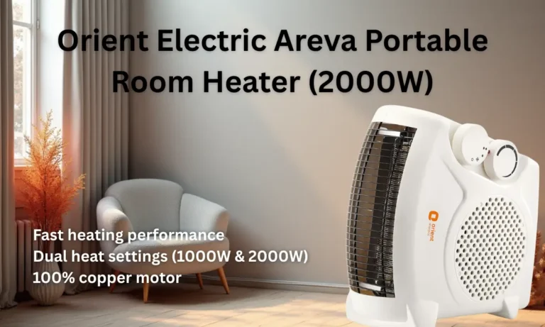 Orient Electric Areva Portable Room Heater (2000W).